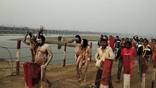 Monk, s procession after bath