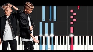 Marcus & Martinus - Dance With You (Piano Tutorial)