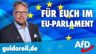 Guido Reil im EU-Parlament: "Ich will hier malochen!"