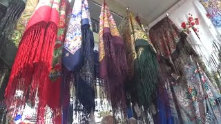 САДОВОД/ПАВЛОВОПОСАДСКИЕ ПЛАТКИ РУЧНОЙ РАБОТЫ/ШАЛИ/ПАЛАНТИНЫ/ТУРЕЦКИЙ ШЁЛК/ПРОВИНЦИАЛЫ В МОСКВЕ
