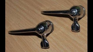 Приклеить замки форточек ВАЗ легко (клей для зеркал заднего вида ABRO RV-495)