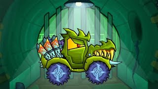 ХИЩНЫЕ МАШИНЫ против ПОЛИЦЕЙСКИХ МАШИН #4 Мультик по игре Car Eats Car 3