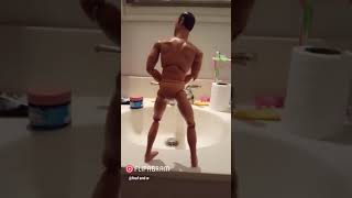 HE IS PEEING!