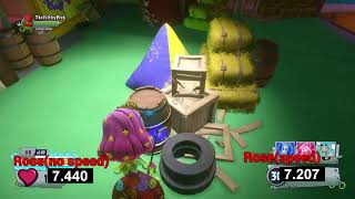 (PvZ GW2) (Plants Only) Speed Upgrade Comparison Test