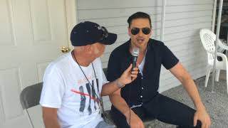 95 Rock's Ray Michaels at Rocklahoma 2018 with Rick DeJesus