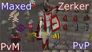 [OSRS] Maxed Zerker PvP/PvM 4 PvP Worlds/Corping And Bandos