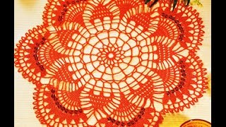 Цветные САЛФЕТКИ Крючком - 2018 / Napkins colored Hook / Servietten farbige Haken