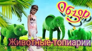 Обзор: ЖИВОТНЫЕ-ТОПИАРИИ. /The review: Animals-topiaries