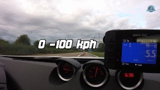 Nissan 370Z 352PS - Beschleunigung 0-100km/h, 100-200km/h (HD)