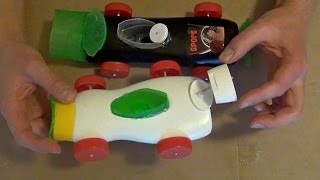 ►►Машинка из пластиковой бутылки
