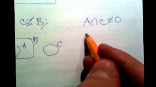 Conjuntos. Diagramas de Venn-Euler. Cumplir condiciones. 3  ejercicios simples.