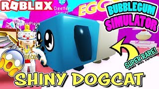 I SPENT 45 BILLION CANDY TO ENCHANT THIS *SHINY* DOGCAT SECRET PET IN BUBBLEGUM SIMULATOR (Roblox)