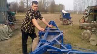 Самодельный 3-х корпусный плуг