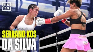 THIRD ROUND MASTERCLASS! Amanda Serrano vs Simone Da Silva