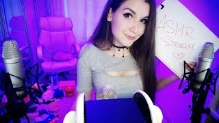 ♡? Нарезки стримов ASMR KittyKlaw СТРИМ 3Dio Rode Blue yeti ✨12 05 18 АСМР мурашки для ваших ушек