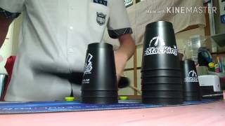 Flash cup stacking