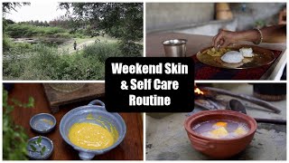My Weekend Skin Care & Self Care Routine | With Barely No Expense