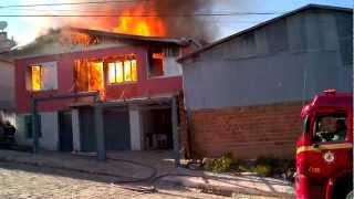 Incêndio destrói casa e mata jovem em Bento - Portal Leouve - Grupo RSCOM