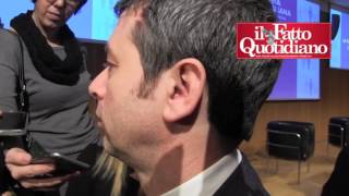 Pd, l'imbarazzo di Orlando: "Consip?". Gira i tacchi e se ne va