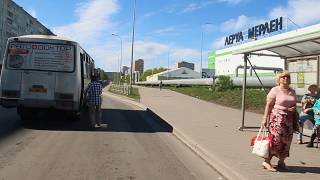 Кемерово. Автобус 23 - "Водолей". Bus route 23, destination - "AQUARIUS"