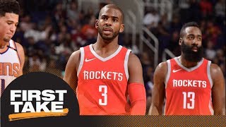 Stephen A. gives Rockets ‘a punchers chance’ to beat Warriors | First Take | ESPN