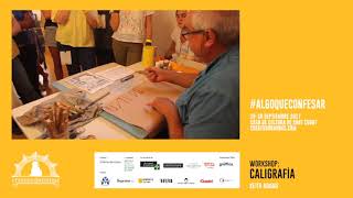 Workshop: Caligrafia con Keith Adams - Creatus Dominus 2017