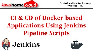 CI CD Of Docker Containers  | DevOps | Jenkins Pipeline Tutorial | Docker CI/CD | DevOps CI/CD