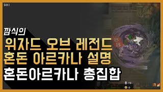 위자드 오브 레전드 8가지 혼돈 아르카나 설명 (Wizard of Legend)   - 깜식