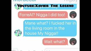 REGULAR SHOW GROUP CHAT *WARNING INTENSE LANGUAGE *