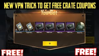 PUBG MOBILE NEW VPN TRICK ? | How To Get Free Create Coupons In PUBG Mobile | LegendHarsh