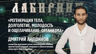 ЛАБИРИНТ | Регенерация тела, долголетие, молодость и ощелачивание организма | Дмитрий Лапшинов