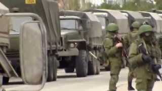 Ukraine War - Russian troops encircle Ukrainian base in Crimea Ukraine