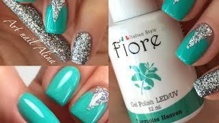 Гель лаки FIORE, Обзор Продукции + Дизайн Ногтей с Блестками и Негативным Пространством!
