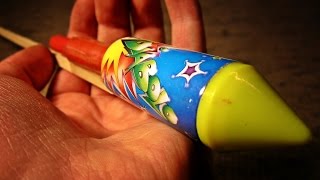 Kreisch-Rakete! Diabolo von Weco Sachsenfeuerwerk (Rarität) [Full HD]