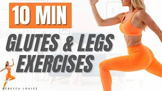 KILLER BOOTY LIFT + Toned LEGS | 10 minute Home Workout
