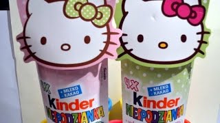 Новый киндер сюрприз 2015 Хелло Китти Kinder surprise eggs HELLO KITTY
