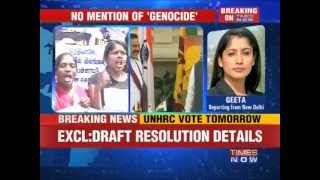 Sri Lankan Resolution Draft: No mention of genocide!