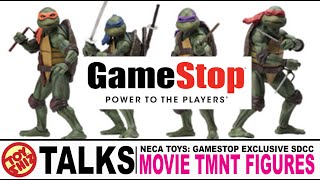 Toy Shiz TALKS: Neca Toys GameStop Exclusive SDCC TMNT FIGURES!