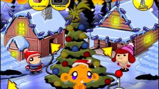 Счастливая Обезьянка Ёлка прохождение Monkey GO Happy Xmas Tree walkthrough