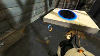 Portal 2: Completing a Co-Op Level In Singleplayer (nearly...)