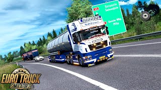 ETS2 1.36 - Promods 2.43 - Scania R500 C&M Transport - Amsterdam to Poznań