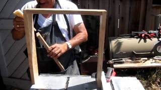Plum Creek Smoking Pipe Racks in the making.
