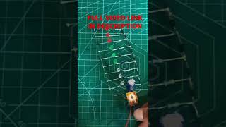 DIY LED CHASER WITHOUT IC AND TRANSISTOR #shorts #ytshorts