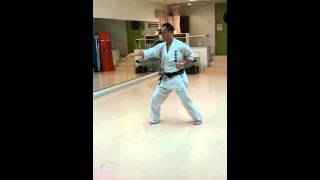 Ananku(Okinawa Karate Shorinji-ryu）沖縄空手　少林寺流　型「アーナンクー（ananku）」