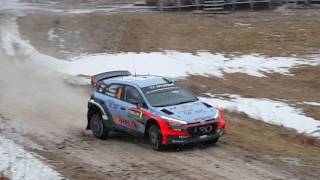 Rally Sweden 2016 WRC SS2 Torsby 1
