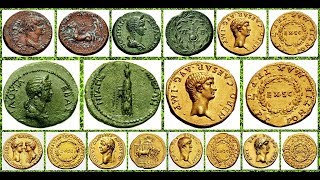 Монеты Римской Империи, Нерон Клавдий, Часть 1, Coins of the Roman Empire,  Nero Claudius