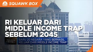 Indonesia Ditargetkan Keluar dari Middle Income Trap Sebelum 2045