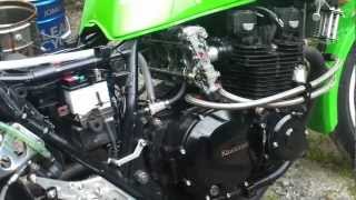 Z1000R ＦＣＲ　セッティング中