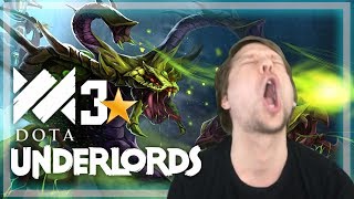 My First Venomancer 3 in Dota Underlords! - Savjz