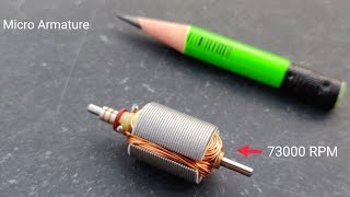Micro Brushed Motor At 73000 RPM